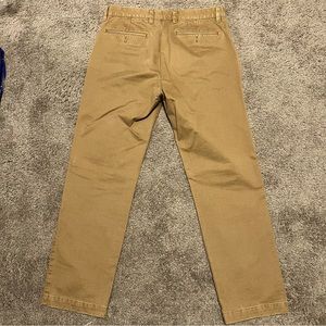 Banana Republic 32x30 Vintage Straight Chino dark khaki w/ front coin pocket 👌